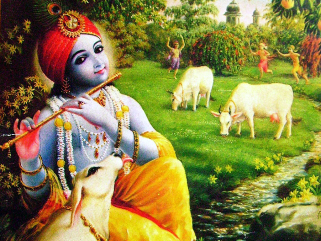 lord-krishna-with-cows | Tirumalesa
