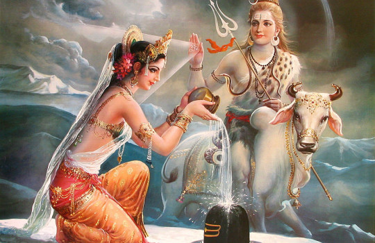 Amazing Lord Siva And Goddess Parvathi