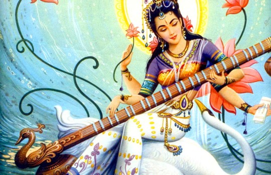 Hindu Goddess Saraswathi Devi