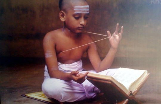 A Young Vedic Scholar