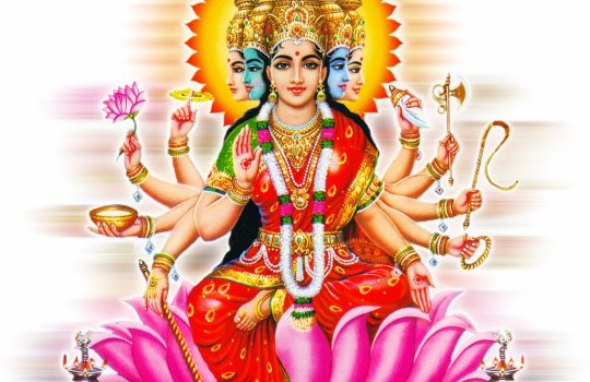Mother Goddess Gayathri