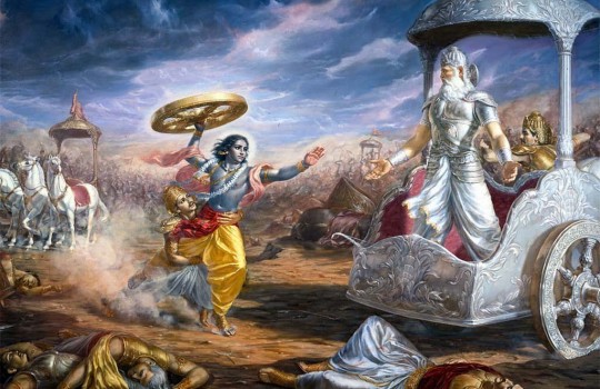 Lord Krishna During The Mahabratha War