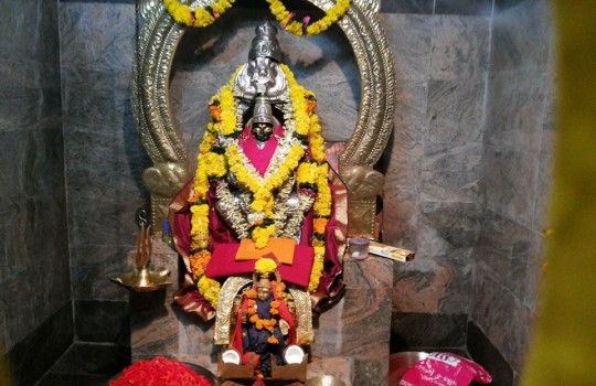 Holy Goddess Kanaka Durga In Sagara Durga Temple In Visakhapatnam