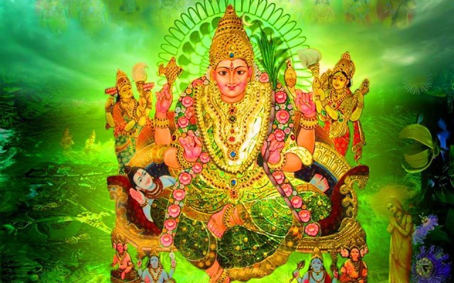 Hindu Goddess Lalitha Devi