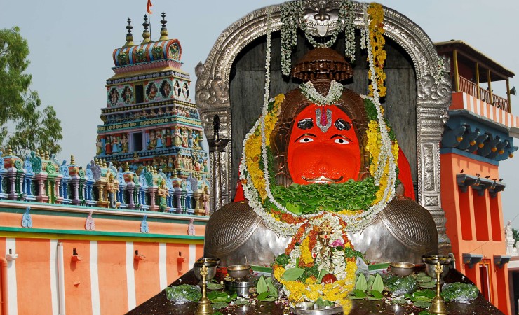 The Karmanghat Hanuman Temple In Hyderabad And It’s Moola Virat