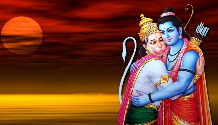 Lord Sriram And Hanuman
