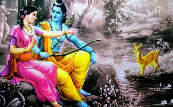 Lord-Sriram-Goddess-Sita-And-Golden-Deer-1