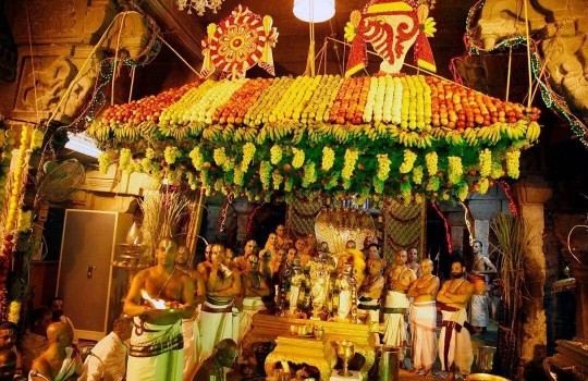 A Holy Ritual In Tirumala Temple