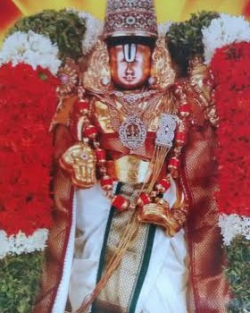 Lord Sri Venkateswara Of Tirumala Tirupati