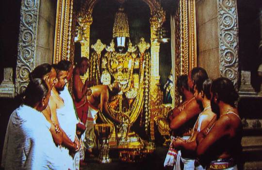 Lord Sri Venkateswara And The Temple Priests