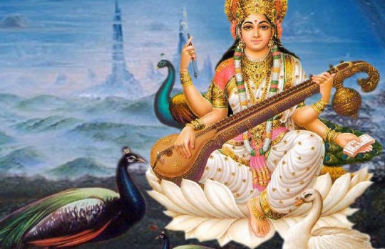 Goddess Saraswathi