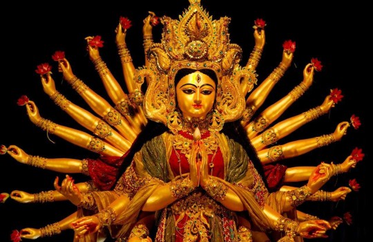 Hindu Goddess Kanaka Durga