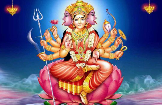 Hindu Goddess Gayathri