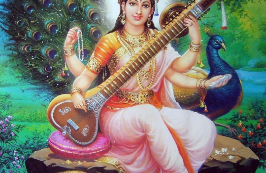 Goddess Saraswathi