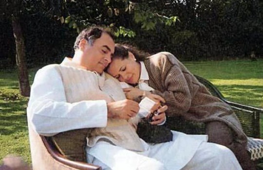 A-Rare-Photograph-Of-Rajiv-Gandhi-With-Sonia-Gandhi