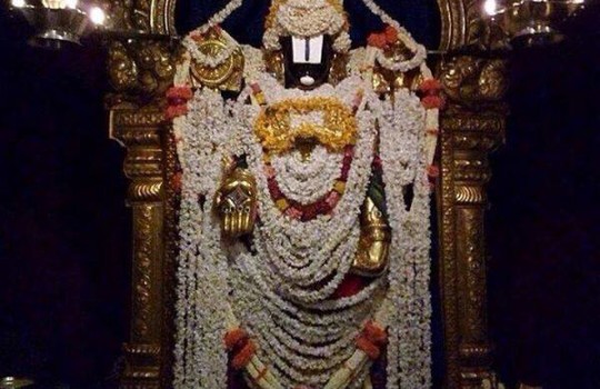 Floral Decoration To Lord Sri Venkateswara