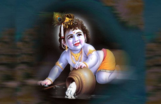 Lord Sri Krishna As A Boy