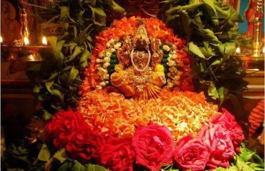 Holy Hindu Goddess Lalitha Devi