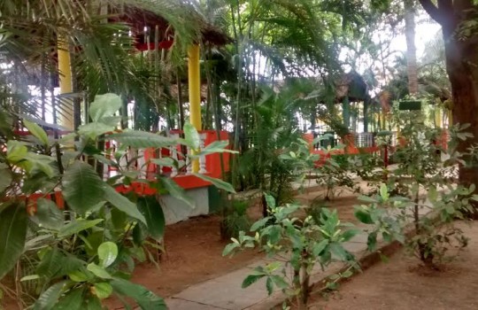 An Amazing View Of The Food Court In Our Resort