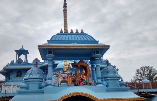 The Colorful ISKCON Temple In Rajahmundry Which Is Very Close To Our Resort