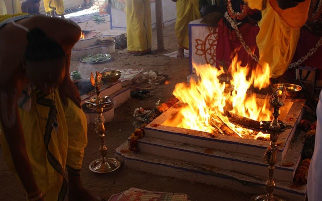 Sacred Yagna Kundam