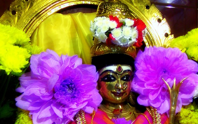 The Principal Deity Of Sri Raja Rajeswari In London Temple