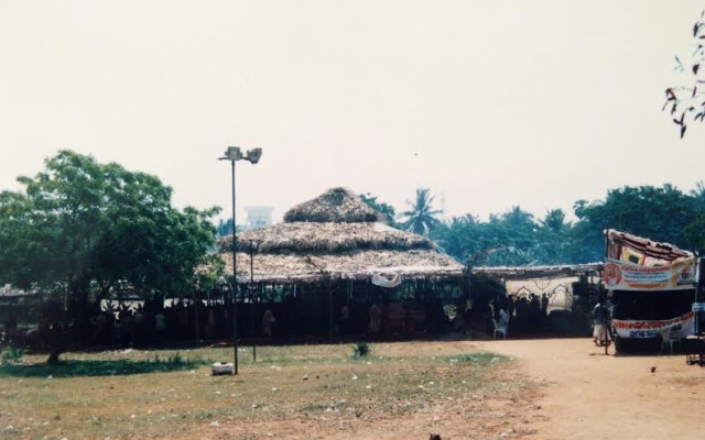 Bullaiah College Premises In Visakhapatnam Where The Gayathri Mahayagam Was Held In May,2005