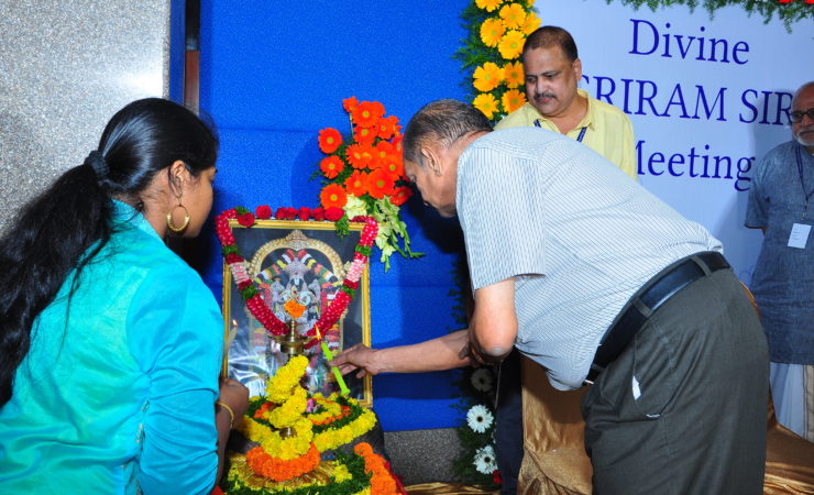 Sridahr Rao Garu Lighting The Lamp