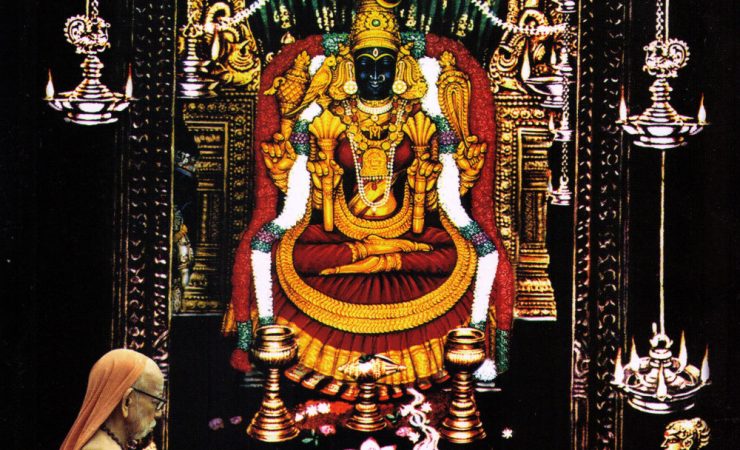 Kanchi Paramacharya And Kamakshi Amman