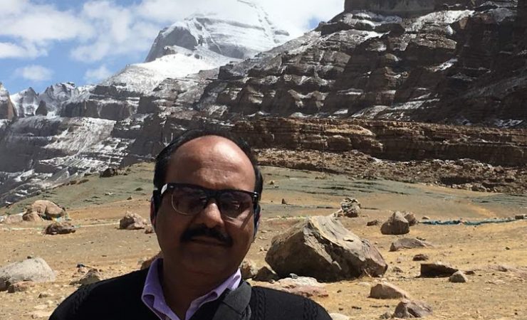 Sriram Sir At The Manas Sarovar