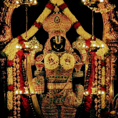 Lord-Sri-Venkateswara-Decorated-With-Diamond-Jewelry