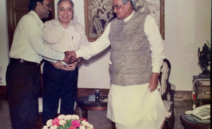 Vajpayee Ji With God